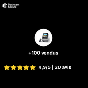 Dashcam 360 avant arrière