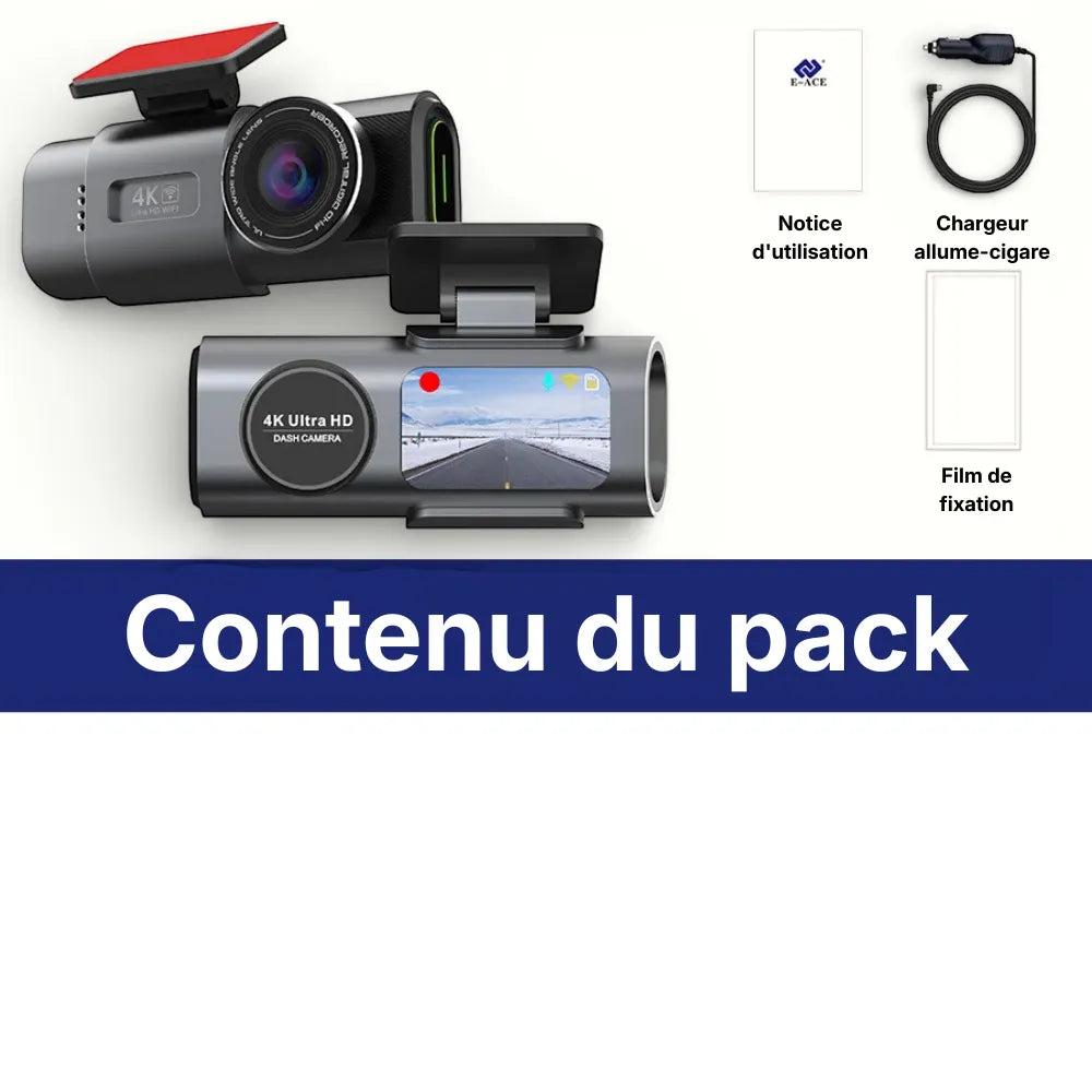 Dashcam Camping-car 4K