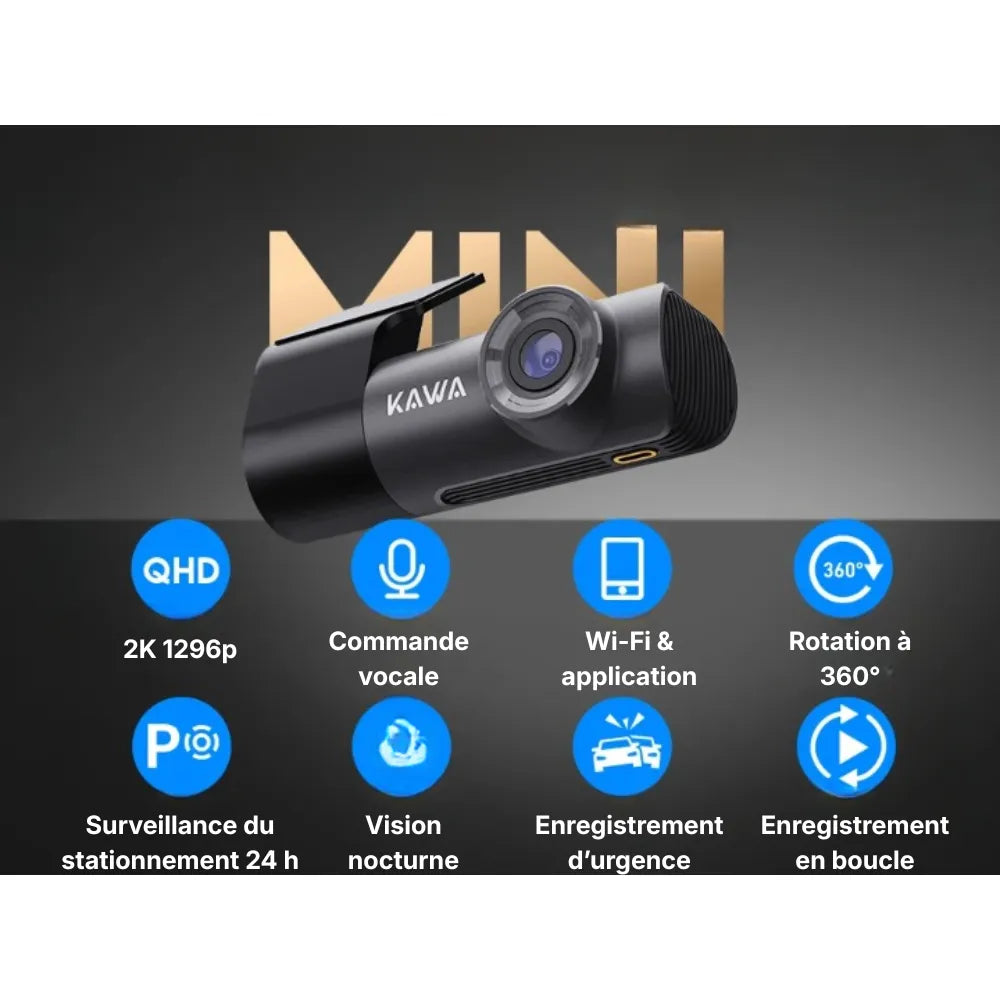 Dashcam discrète Phantom