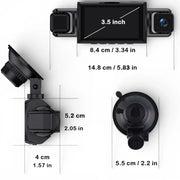 Dashcam avant arrière mode parking