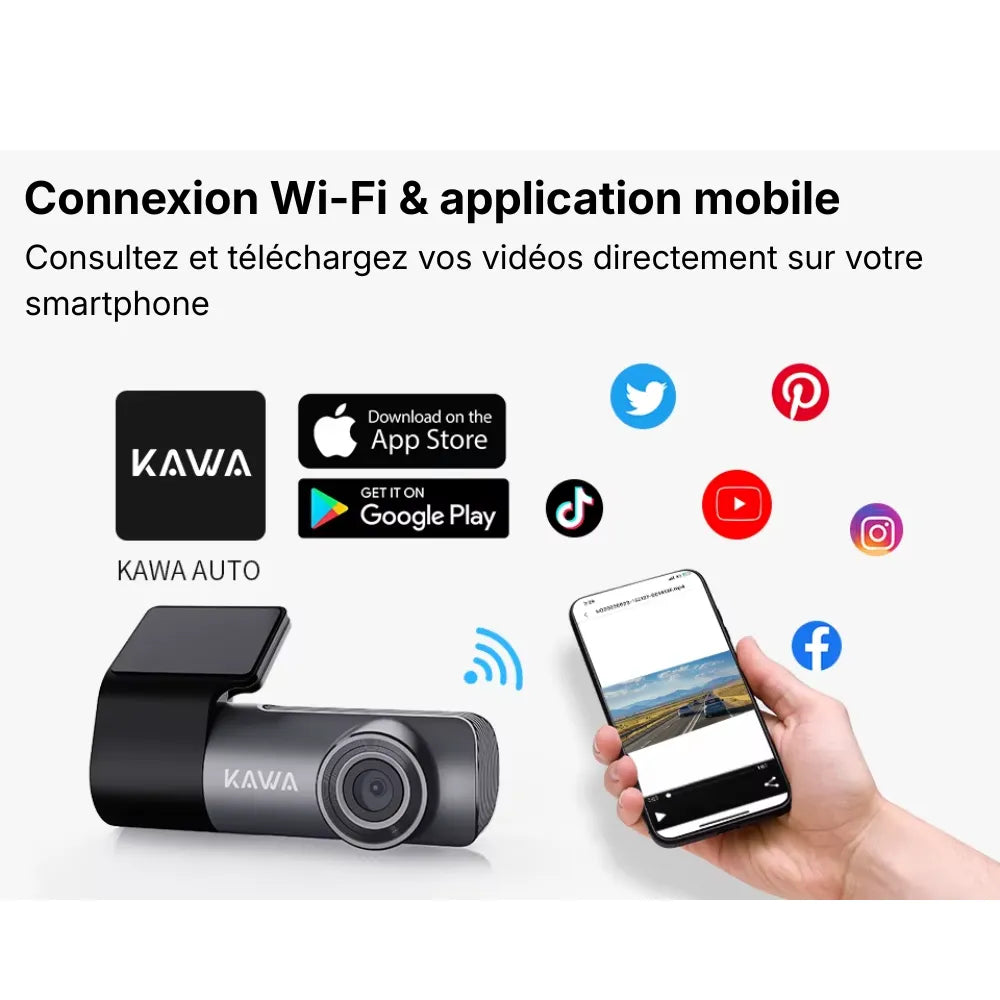 Dashcam discrète Phantom