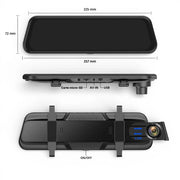 Dashcam rétroviseurs avant arrière