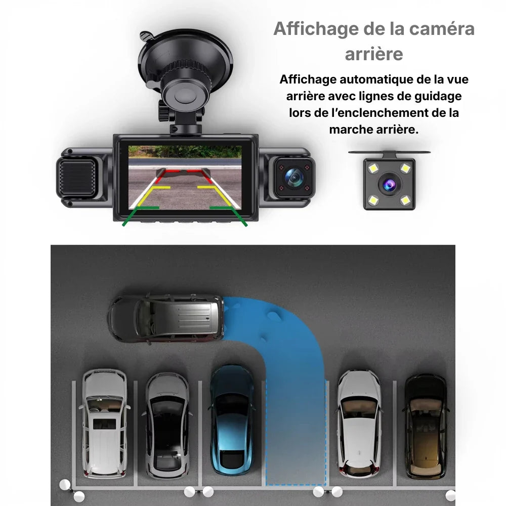 Dashcam voiture sans fil Voltis