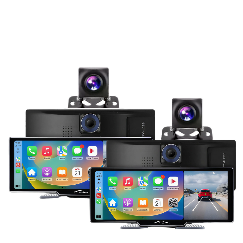 Pack tablette Kova Tab Duo avec dashcam avant arrière et carte SD