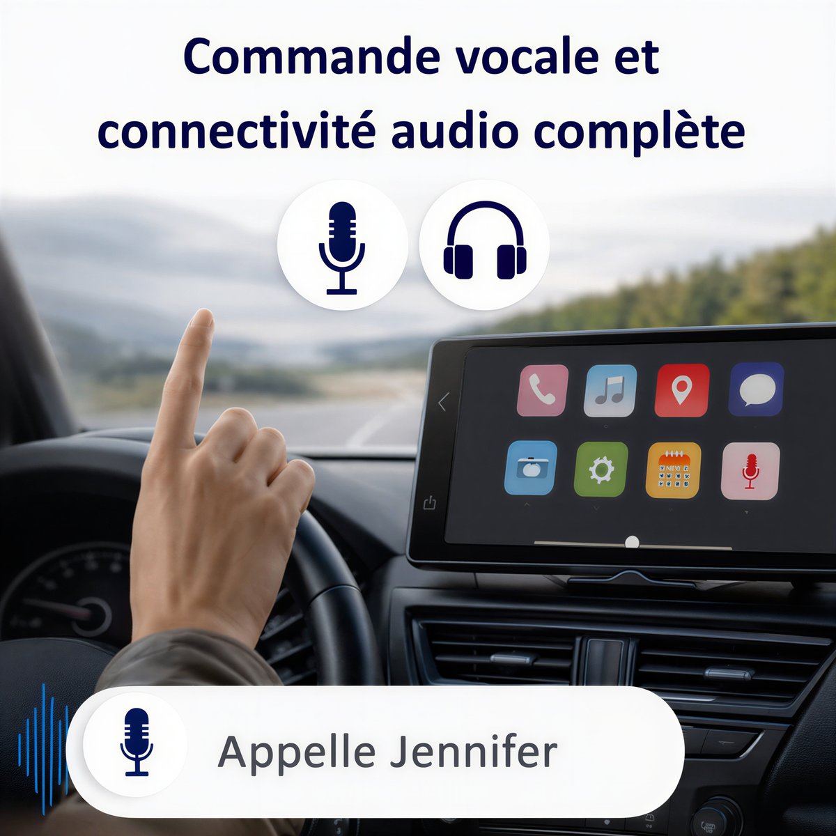 Commande vocale de la tablette Kova Tab