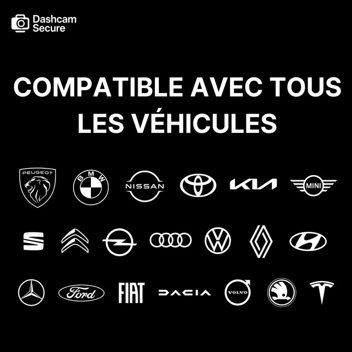 Dashcam 360 voiture