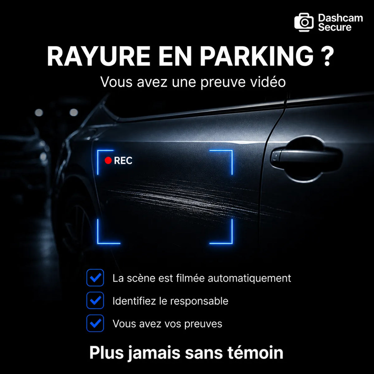 Dashcam 360 voiture