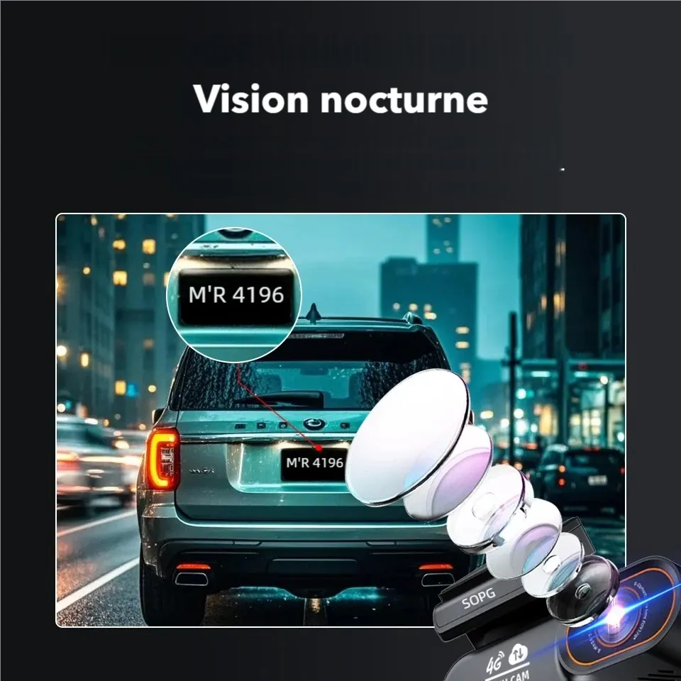 Dashcam Camping-car Wide View