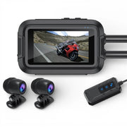 Dashcam moto avant arrière