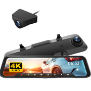 Dashcam Phantom Mirror rétroviseur 10 pouces caméra avant 2.5K et arrière Full HD