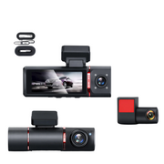 Dashcam Stealth 360 avant et arrière avec kit filaire
