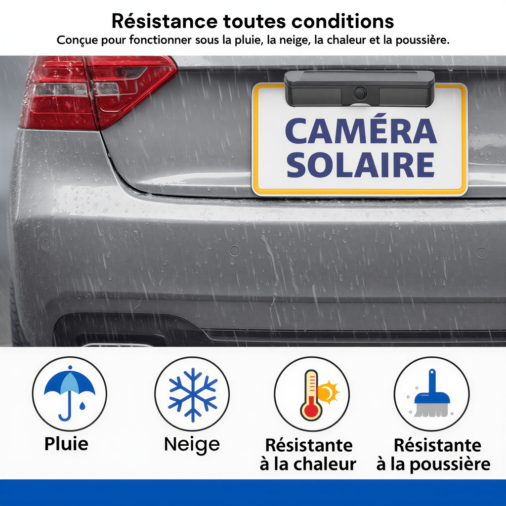 Résistance aux intempéries de la caméra Lumis Solar