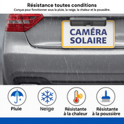 Résistance aux intempéries de la caméra Lumis Solar