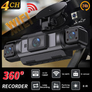 Dashcam 360 camping car