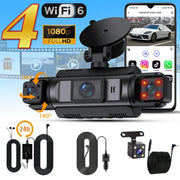 Dashcam 360 camping car