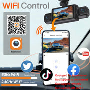 Dashcam 360 camping car