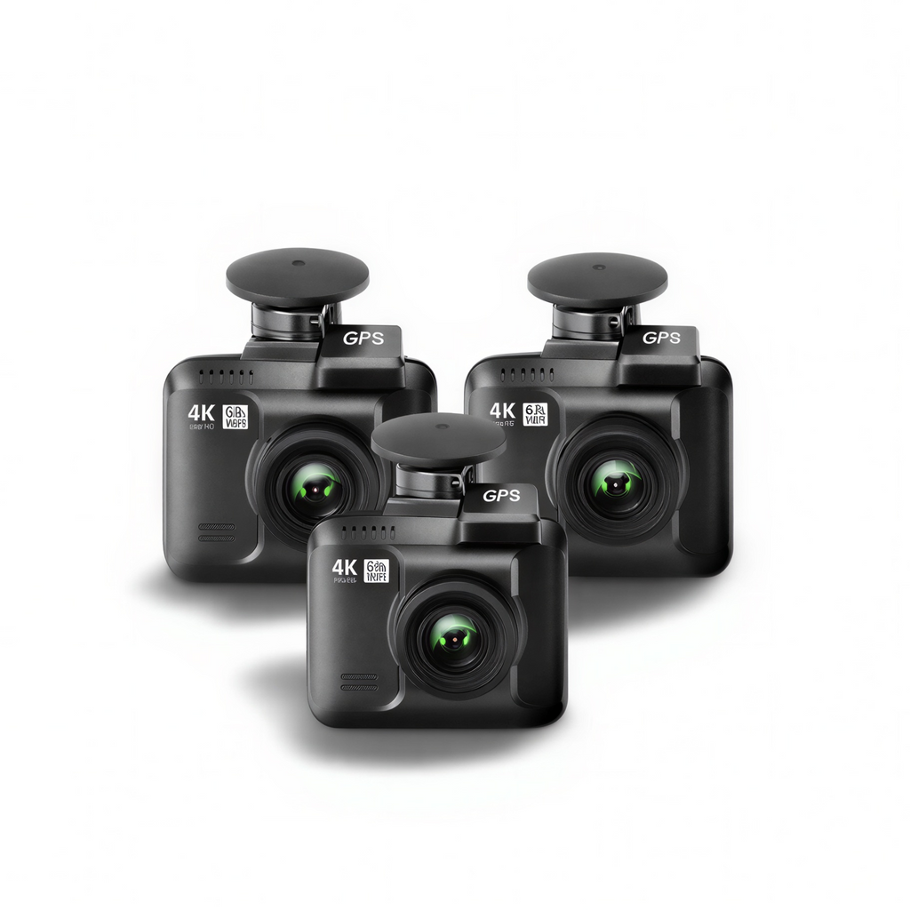 Pack de 3 dashcams Prestige 4K caméra avant