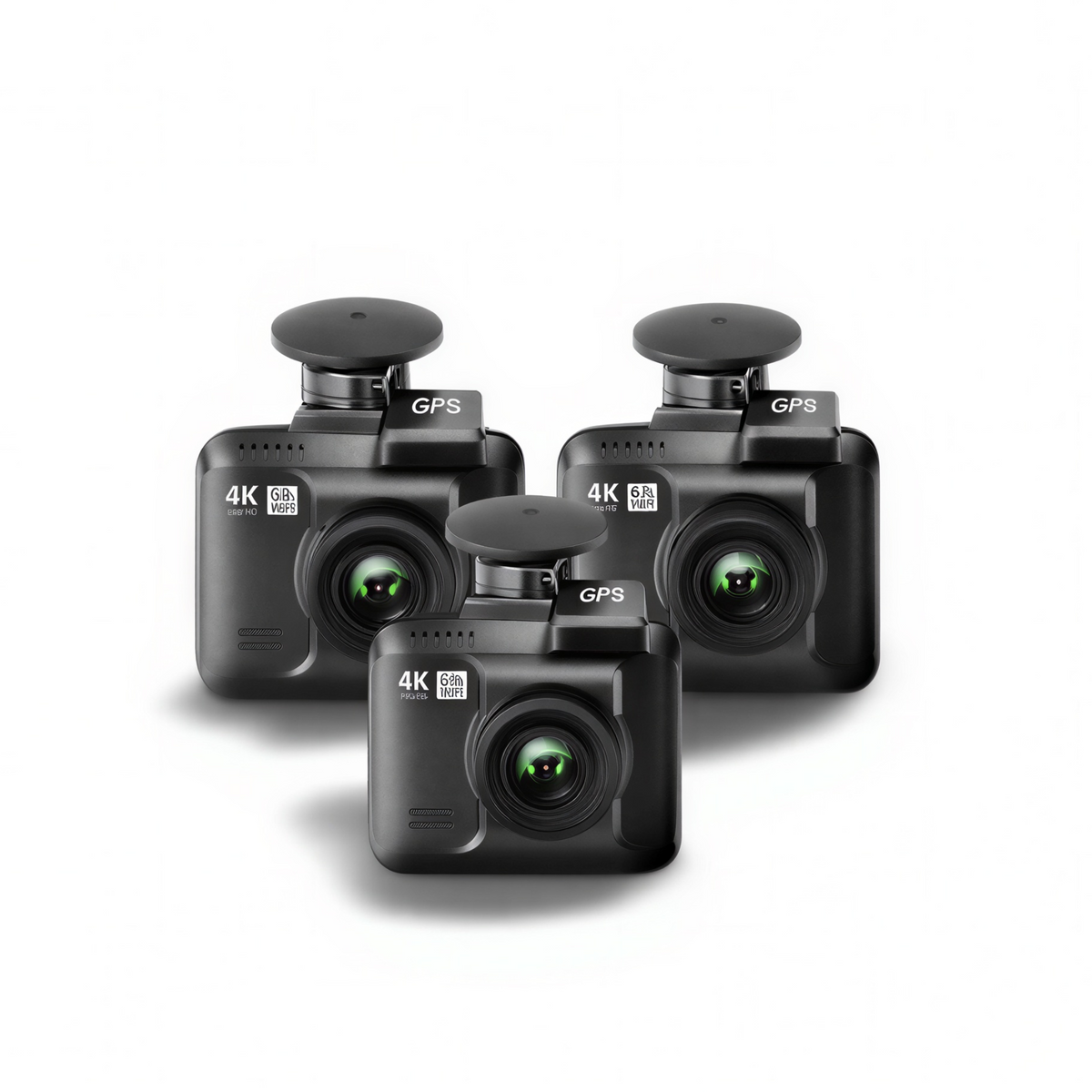 Pack de 3 dashcams Prestige 4K caméra avant