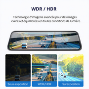 Technologie WDR HDR de la dashcam Phantom Mirror